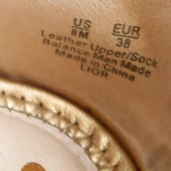 Sam Edelman Lior Yellow Snakeskin Leather Horse-bit Loafers, Slip On Shoes Sz. 8 - Picture 8 of 16